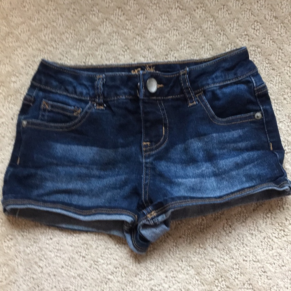 Justice jean shorts